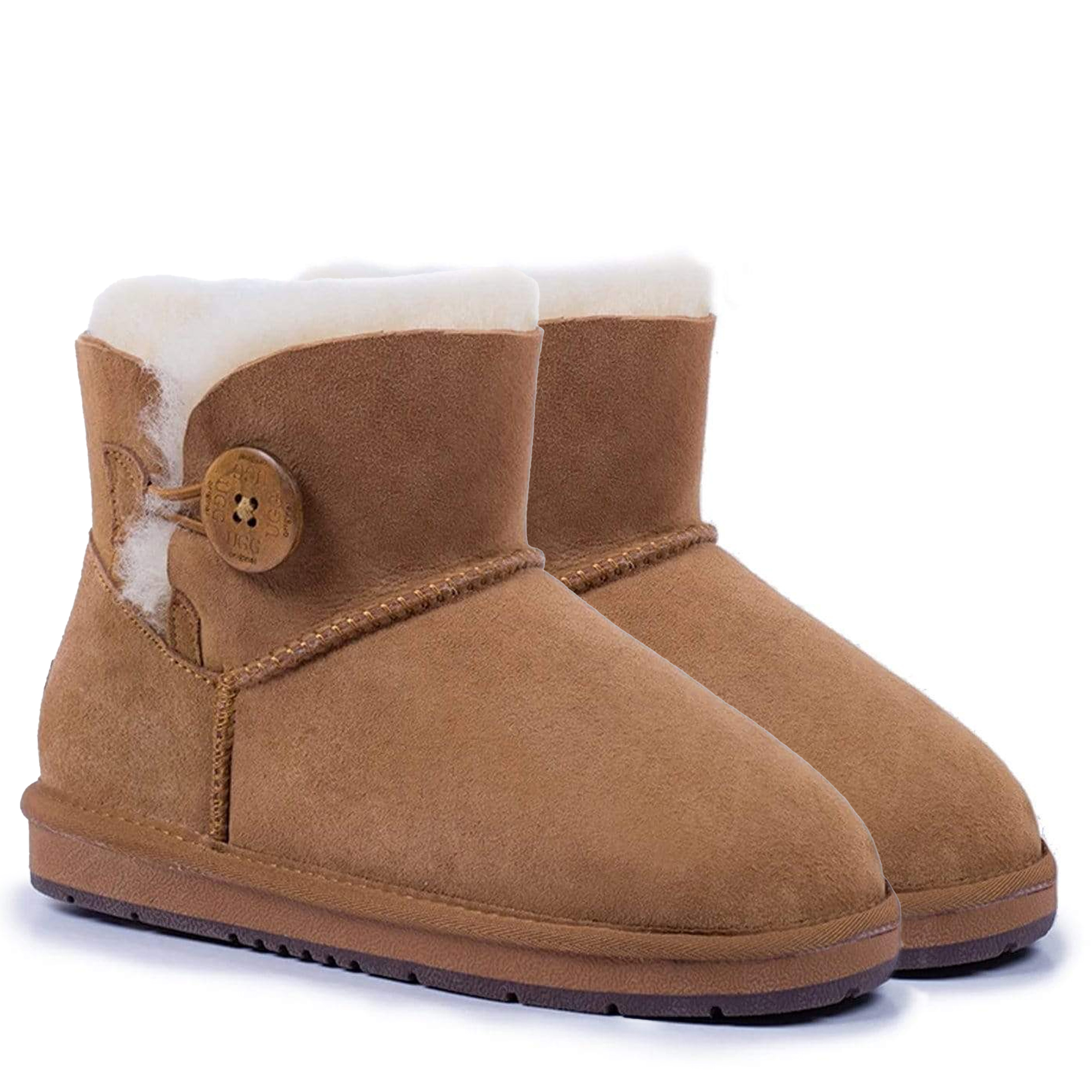 Premium Mini Button UGG Boots