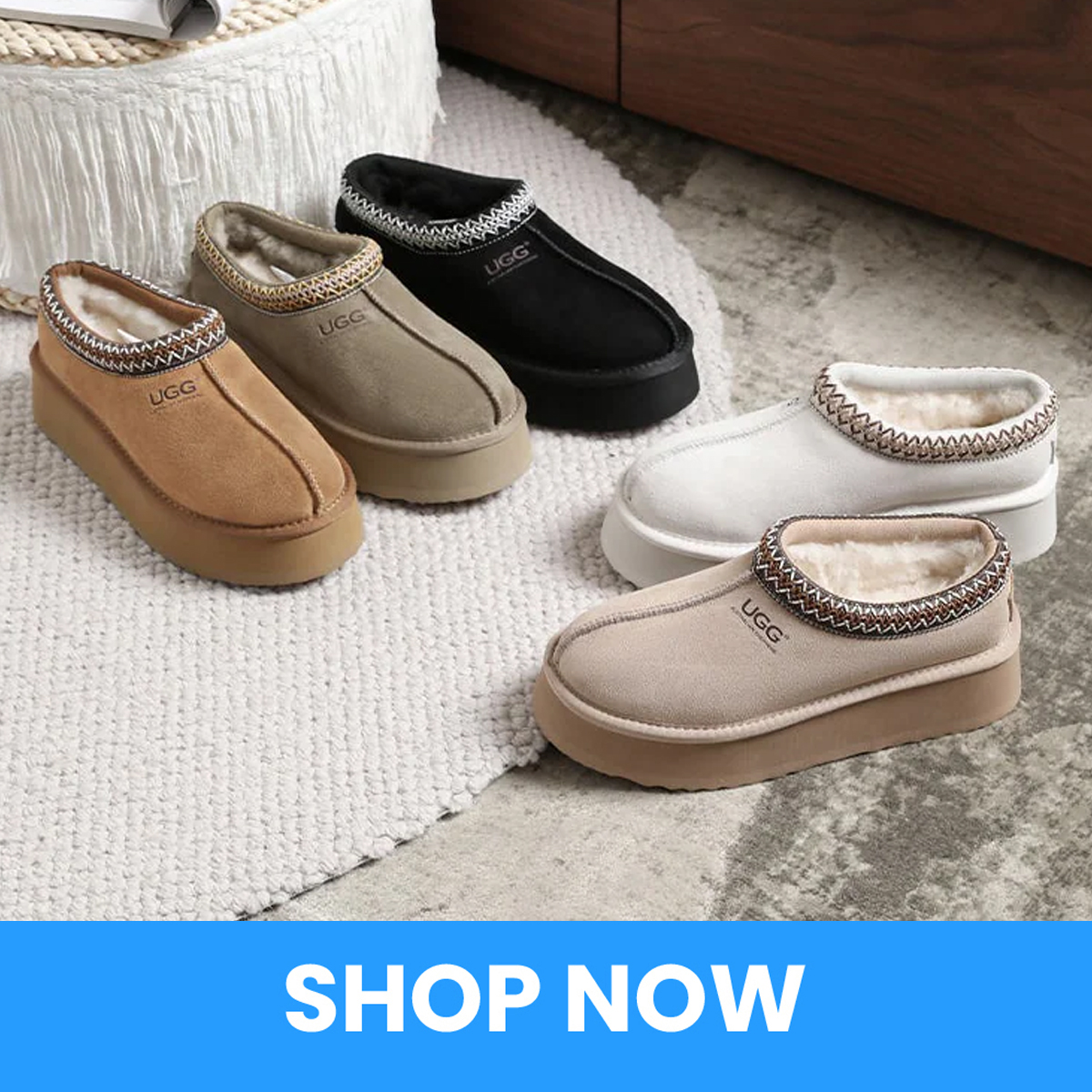 UGG Tazzy Platform Slippers